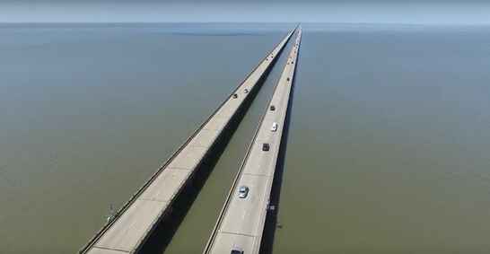 Scary Bridge in New Orleans