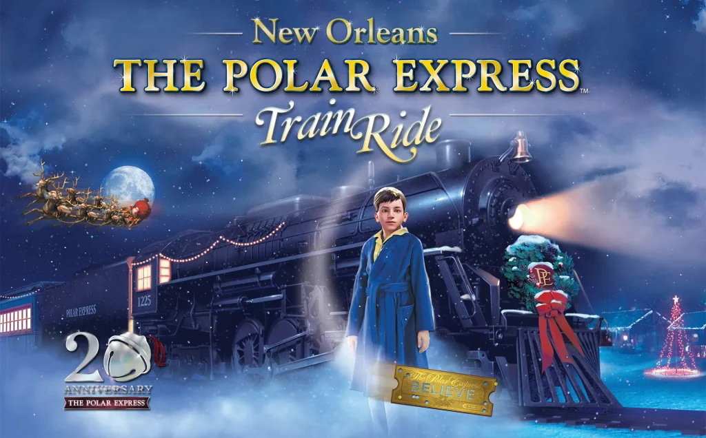 Polar Express Train Ride in New Orleans Louisiana